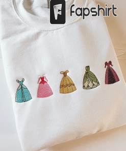 Princess Embroidered Shirt, Princess Dress Shirt, Magic…