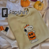 Snoopy Mummy Sweatshirt-Halloween Sweatshirt-Dog Halloween Mummy-Snoopy Sweater-Cozy Cute Sweater