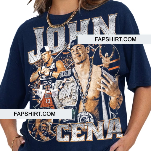 Limited John Cena Vintage 90s T-Shirt, Gift For Woman and Man Unisex T-Shirt