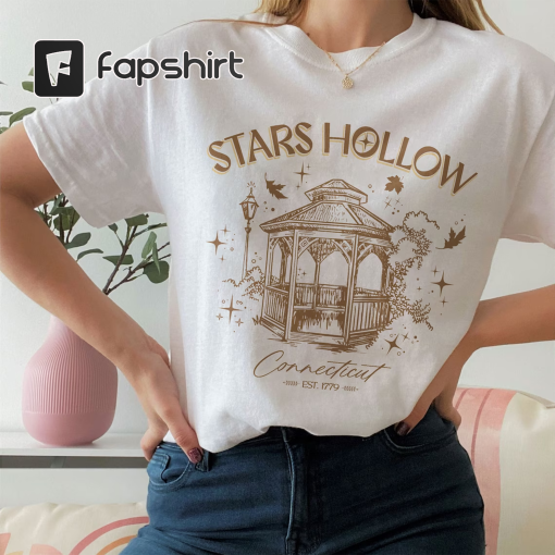 Stars Hollow Connecticut Crewneck, Cozy Fall Sweatshirt, Gilmore Girls Shirt, Retro Stars Hollow Sweater