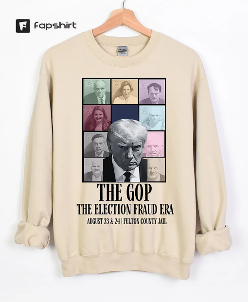 Donald Trump Mugshot sweatshirt, Swift Justice, Trump Mugshot era tour, Trump Mugshot T, Trump Guilty Af sweater, Republican Gift, donal j