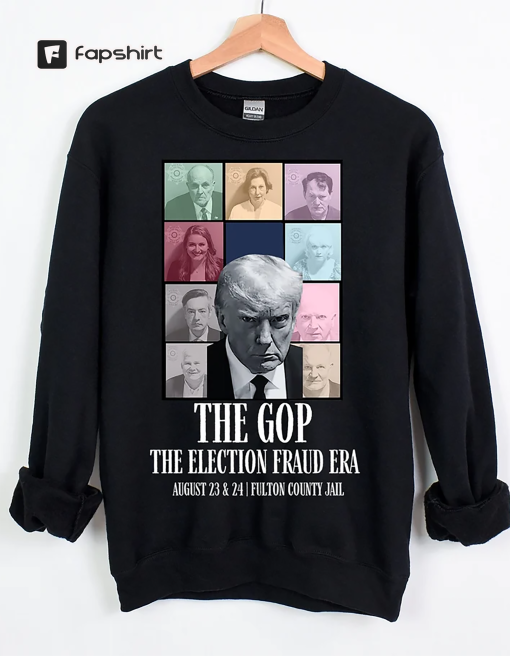 Donald Trump Mugshot sweatshirt, Swift Justice, Trump Mugshot era tour, Trump Mugshot T, Trump Guilty Af sweater, Republican Gift, donal j