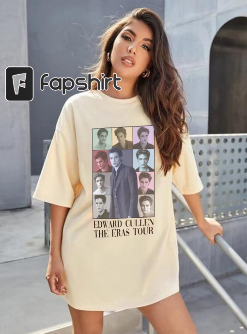 Edward Cullen The Eras Tour Limited Edward Cullen Vintage T-Shirt Edward Cullen Edward Cullen 2023 Edward Cullen Twilight Graphic Tee