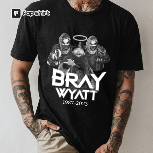 R.I.P Bray Wyatt Vintage T-Shirt, The Fiend Comfort Colors Shirt, Legends Never Die Tee Shirt, Woman and Man Unisex T-Shirt, Trending Shirt.