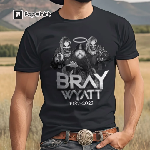 R.I.P Bray Wyatt Vintage T-Shirt, The Fiend Comfort Colors Shirt, Legends Never Die Tee Shirt, Woman and Man Unisex T-Shirt, Trending Shirt.