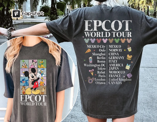 Disney Epcot World Tour Shirt, Mickey and Friends Shirt, Drinking Around the World Shirt, Epcot World Tour Shirt, Disney Group Shirt