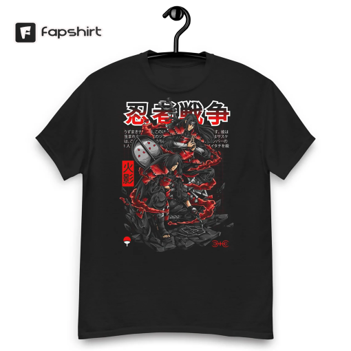 Madara & Hashirama Graphic Naruto Anime T-Shirt – Unique Street Graphic, Japanese Streetwear, Manga Tee