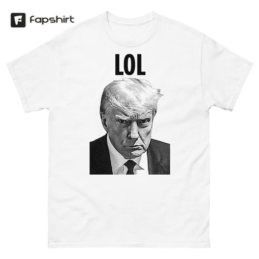 Trump Mugshot TShirt | Trump Mugshot 2023 | Lock Him Up | Trump Lost Lol | Trump Arrest | Trump Indicted