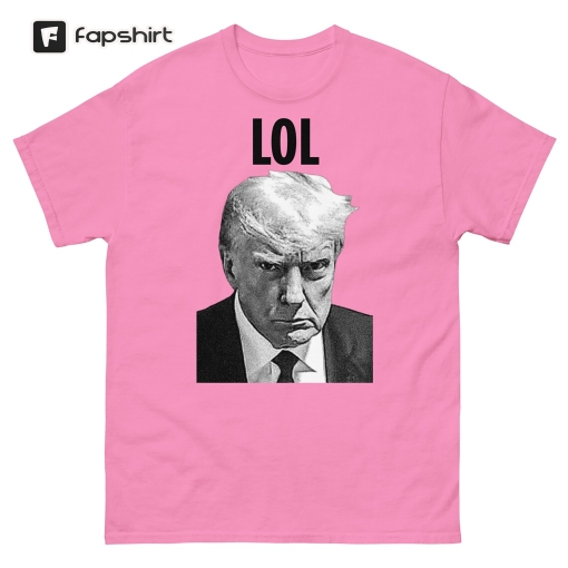 Trump Mugshot TShirt | Trump Mugshot 2023 | Lock Him Up | Trump Lost Lol | Trump Arrest | Trump Indicted