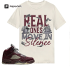 Trust No One Cat And Mouse Shirt Match Jordan 5 Burgundy Shirt In Natural