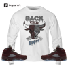 Jordan 5 Burgundy Unisex Shirt, Kid, Toddles Martin Get Tah Steppin2, Shirt To Match Sneaker