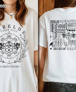 RBD Touring 2 sides Shirt, Rbd Fans…