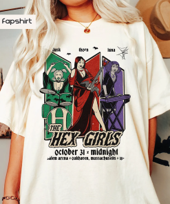 The Hex Girls Rock Band Music T-Shirt,…