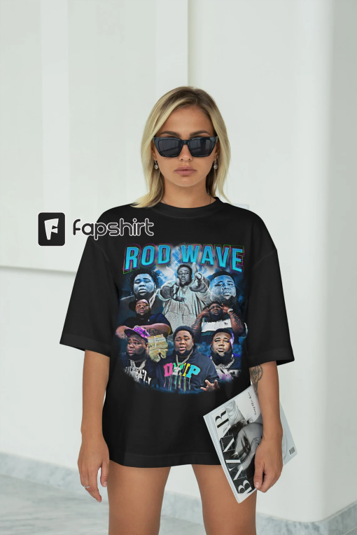 Rod Wave T Shirt, Rod Wave Shirt, Bootleg Rod Wave Graphic Tee, Concert Shirt, Rod Wave Fan Gift, Trending Shirt, Vintage Hiphop, Rap Merch