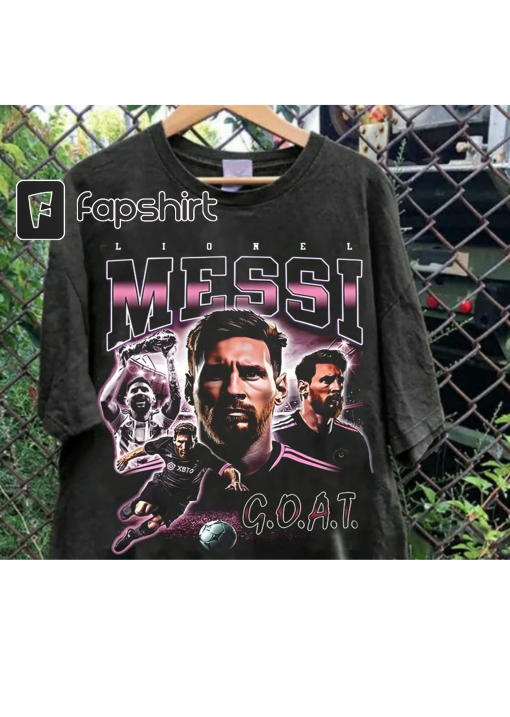 Vintage Lionel Messi Miami Shirt, World Cup Fan Gift, Trending Shirt, Vintage Bootleg, Messi Tshirt, TikTok, Messi Shirt, Miami