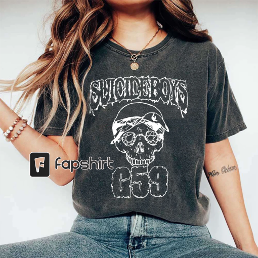 SuicideBoys Vintage Shirt, g59 merch, SuicideBoys Skeleton Shirt, Uicideboy Merch