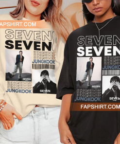 BTS Jungkook Kpop Shirt, Seven Tee v2,…