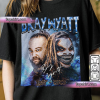 WWE Bray Wyatt T-Shirt The Fiend R.I.P Memorial Shirt, Bray Wyatt 1987-2023 Tee, R.I.P Bray Wyatt Vintage T-Shirt, Legends Never Die Shirt