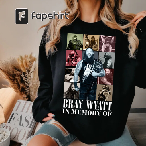 R.I.P The Fiend Bray Wyatt Unisex Heavy Cotton Sweatshirt, Bray Wyatt In memory of Shirt, Bray Wyatt the Eras Tours Shirt