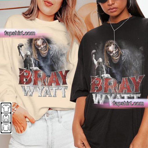 Bray Wyatt Retro Shirt, The Fiend Bray 1987 2023 Vintage 90s Y2K Graphic Tee, Bray Wyatt Retro RIP Unisex Hoodie Gift For Fan Bootleg2608VL