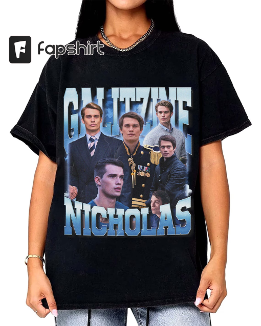 Nicholas Galitzine Vintage Shirt, Nicholas Galitzine Fan Shirt, Red White & Royal Blue, Purple Hearts, Movie Shirt, Nicholas Galitzine Merch