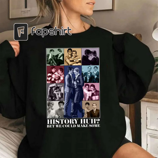 History, Huh? Red White and Royal Blue Shirt, Trending History Huh T-Shirt Sweatshirt , Book Lovers Gift, LGBTQ Gift, Alex and Henry