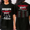 Aerosmith And The Black Crowes concert Shirt, Aerosmith Farewell Tour with special guest, Aerosmith Tee, Rock Band Touring Merch 2023