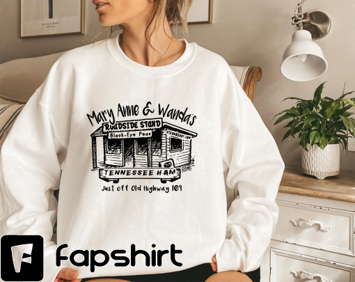 Mary Anne & Wanda’s roadside stand t-shirt