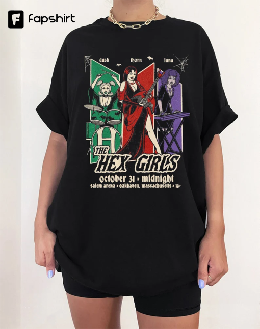 The Hex Girls Inspired Tee, The Hex Girls Rock Band Music T-Shirt