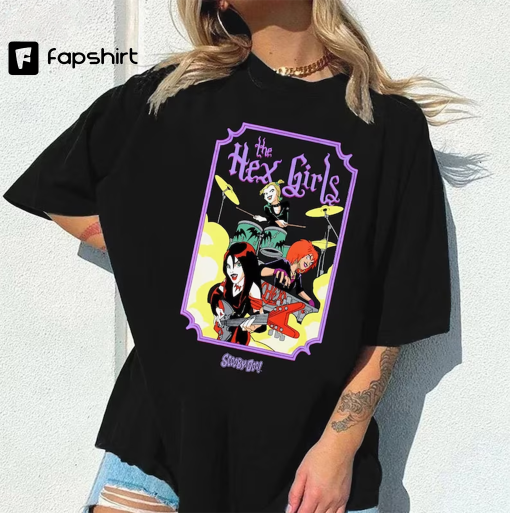 The Hex Girls Rock Band Music T-Shirt, The Hex Girls Shirt, Rock Band Unisex Shirt, Hex Girls Vintage Shirt, The Hex Girls Scooby Doo Shirt