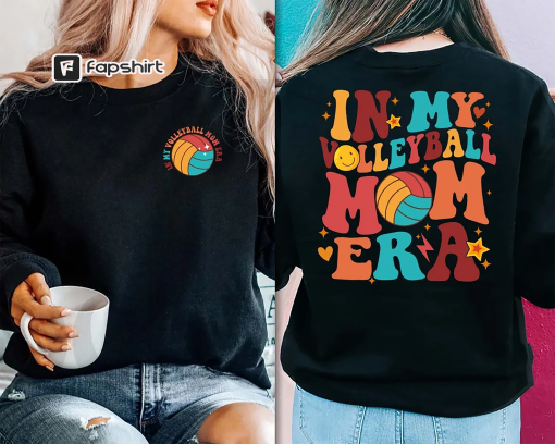 In My Volleyball Mom Era Shirt, Volleyball Mom Shirt, Mom Shirt, Volleyball Mom Game Day Shirt, Sports Mom Shirt, Volleyball Lover Mom