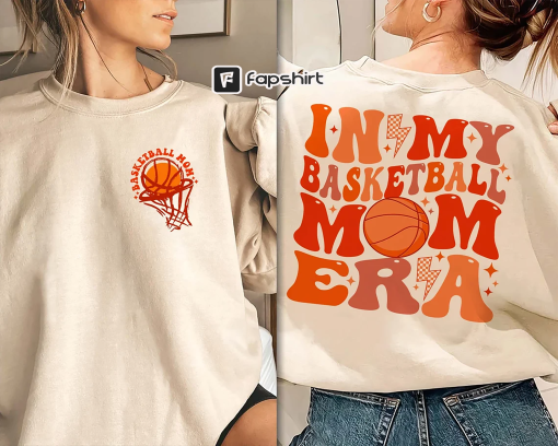 In My Basketball Mom Era Shirt, Basketball Mom Shirt, Sport Mom Tee, Basketball Lover, Game Day, Basketball Season Shirt, Basketball Shirt