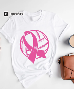 Breast Cancer Awareness Volleyball Shirt,Cancer Support Shirt,Matching…