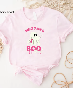 Breast Cancer Is Boo Sheet Shirt,Halloween Gift,Funny…