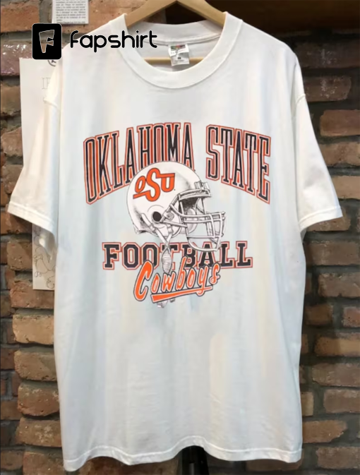 Vintage Oklahoma State Cowboys T-Shirt, Retro Oklahoma State University Crewneck Sweatshirt, OSU Football Hoodie, NCAA Oklahoma Shirts