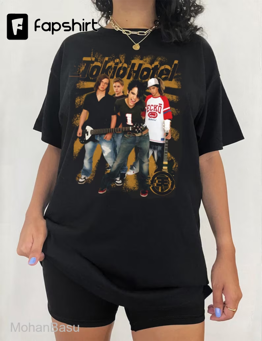 Tokio Hotel Concert 2023 T Shirt, Band music world tour 2023 Tokio Unisex T Shirt, Tokio Hotel Albums Gift for Men Women