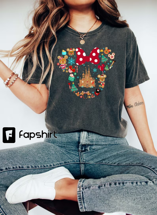 Disney Gingerbread Shirts,Mickey Christmas Shirt,Minnie Christmas Shirt,Christmas Squad,Christmas Crew,Disney Girls Trip,Disney Family