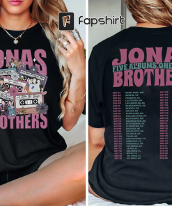 Jonas Brothers Double Sided T shirt, Jonas…