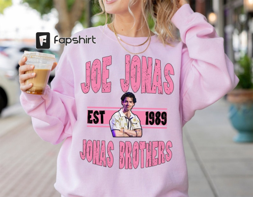 Joe Jonas Brothers Est 1989 Sweater