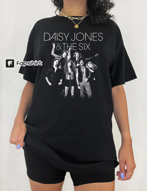 Vintage Daisy Jones and The Six T-Shirt, The Aurora Shirt, Vintage 90s Daisy Jones T-shirt, Unisex Shirt, Gift For Fan