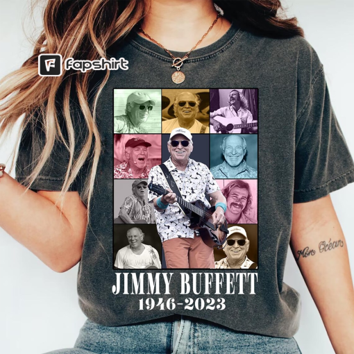 RIP Jimmy Buffet 1946 – 2023 Shirt, Jimmy Buffett The Era Tour Shirt, Rare Jimmy Buffett Tour Shirt, 90s Bootleg Gift For Fan