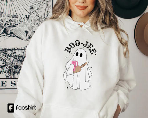 Halloween Ghost Sweatshirt, Boo Jee Shirt, Boo Shirt, Spooky Ghost Hoodie, Spooky Season Ghost Sweater, Spooky Vibes Shirt, Halloween Gifts