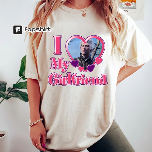 Astarion Shirt, I Love My Girl Friend Astarion, BD3 Shirt, Baldurs Shirt, Astarion High Elf Shirt, Astarion Rogue, Video Game Lover Shirt