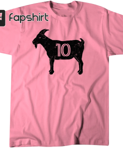 GOAT 10 – Vintage Pink T-shirt –…