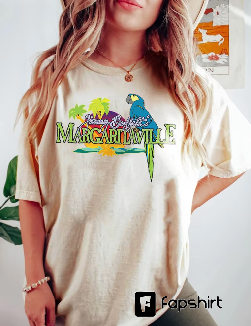 Jimmy Buffett Shirt, Margaritaville Shirt, Jimmy Buffett Parrot T-shirt, In Memory Of Jimmy Buffett Tee