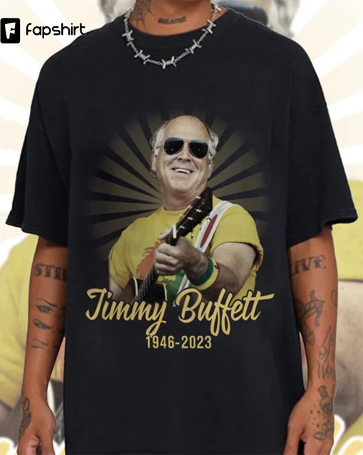 Jimmy Buffett Memorial Shirt Remembering Jimmy Buffett | Jimmy Buffett Rip | Jimmy Buffett Tribute Shirt | Rare Jimmy Buffett Tour Shirt