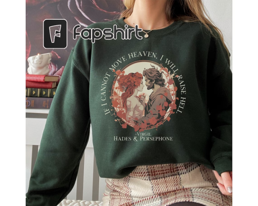 Hades and Persephone Shirt Greek Mythology sweatshirt Greek Goddess shirt Persephone sweater Dark Academia Clothes Gothic shirt Grunge