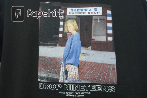 Vintage Upcycled tshirt, Drop Nineteens T Shirt, JERKS ’22 Limited Drop, Shoegaze Shirt, 30 Years of Delaware, Torn Fruit of the Loom