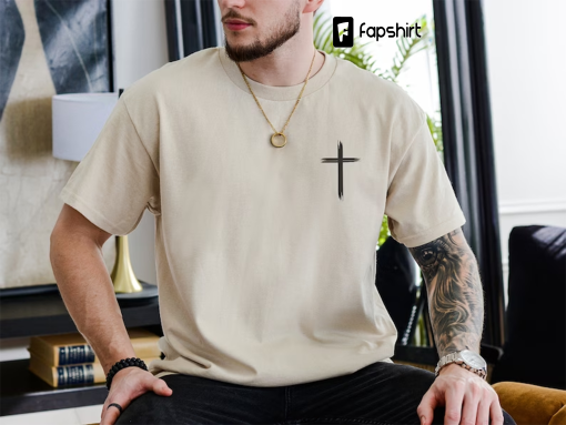 Christian Shirt For Men Jesus Shirt Aesthetic Christian Streetwear Apparel Christian Clothing For Men Christian Merch Bible Verse Shirt