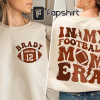 Customized Football Mom Sweatshirt – Your Name Football Shirt – Football Shirt – Game Day Shirt – Football Season Shirt – Football Mom Shirt